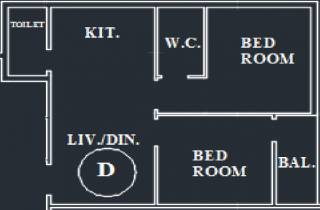 I Land Budding Buds (2BHK+2T (906 sq ft) 906 sq ft)