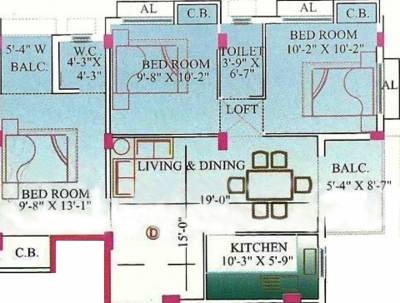 Reputed Builder Surya Enclave (3BHK+3T (1,215 sq ft) 1215 sq ft) Reputed Builder Surya Enclave (3BHK+3T (1,215 sq ft) 1215 sq ft)
