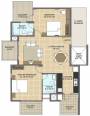 Prasiddhi Ascent (2BHK+2T (1,408 sq ft) 1408 sq ft)