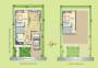 Floor Plan (2BHK+2T) Janani Realtors AVS Residency Floor Plan (2BHK+2T)