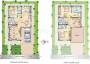 Floor Plan (3BHK+3T) Janani Realtors AVS Residency Floor Plan (3BHK+3T)