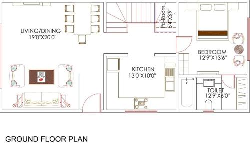 Karia Konark Avenue 9 (4BHK+4T (3,855 sq ft)   Pooja Room 3855 sq ft)