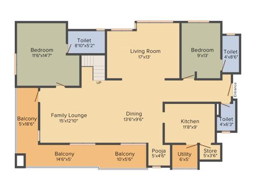 Adani La Marina (5BHK+5T (6,120 sq ft) 6120 sq ft) Adani La Marina (5BHK+5T (6,120 sq ft) 6120 sq ft)