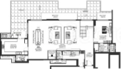 the crest Floor Plan Lower Level Duplex Plan