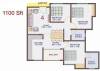 Suraksha Sunflower (3BHK+2T (1,100 sq ft) 1100 sq ft)