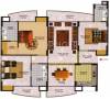 The Antriksh Greens (3BHK+3T (1,710 sq ft) 1710 sq ft)