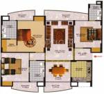 The Antriksh Greens (3BHK+3T (1,710 sq ft) 1710 sq ft)
