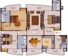 The Antriksh Greens (3BHK+3T (1,879 sq ft)   Servant Room 1879 sq ft)