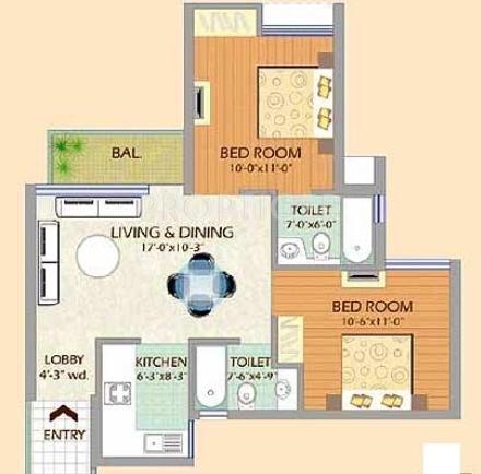 SDS NRI Residency (3BHK+3T (1,135 sq ft) 1135 sq ft) SDS NRI Residency (3BHK+3T (1,135 sq ft) 1135 sq ft)