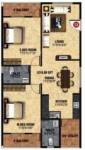 Viceroy Splendor (2BHK+2T (1,210 sq ft) 1210 sq ft) Viceroy Splendor (2BHK+2T (1,210 sq ft) 1210 sq ft)