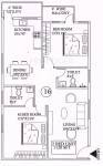 Vascon Pristina (2BHK+2T (1,128 sq ft) 1128 sq ft) Vascon Pristina (2BHK+2T (1,128 sq ft) 1128 sq ft)