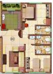 Kiron Athashri (2BHK+3T (957 sq ft) 957 sq ft)