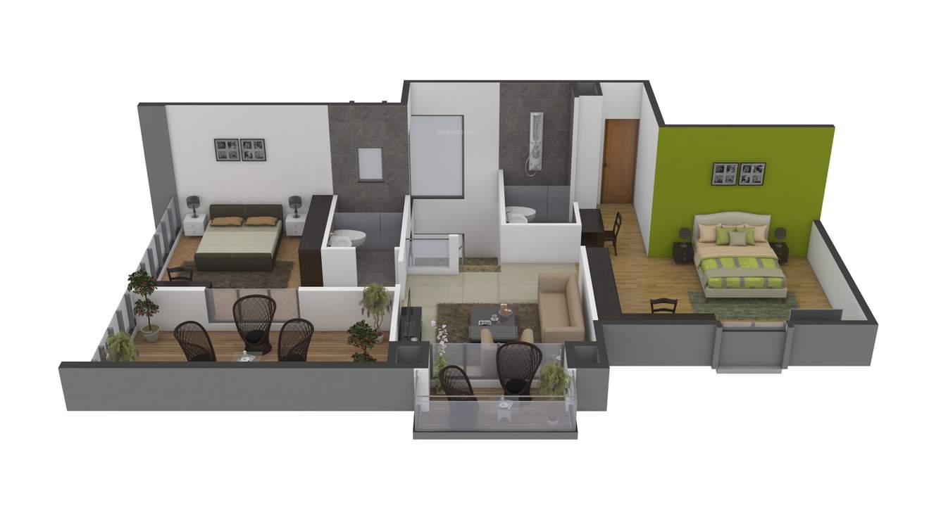 Golden Panorama (3BHK+3T (2,340 sq ft) 2340 sq ft)