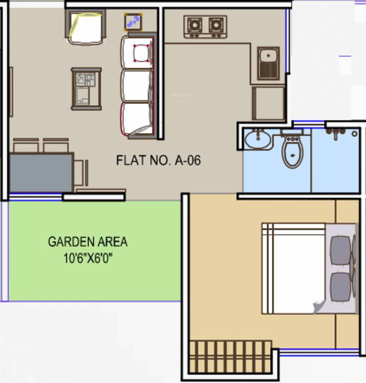 Pristine Purvrang (1BHK+1T (568 sq ft) 568 sq ft) Pristine Purvrang (1BHK+1T (568 sq ft) 568 sq ft)