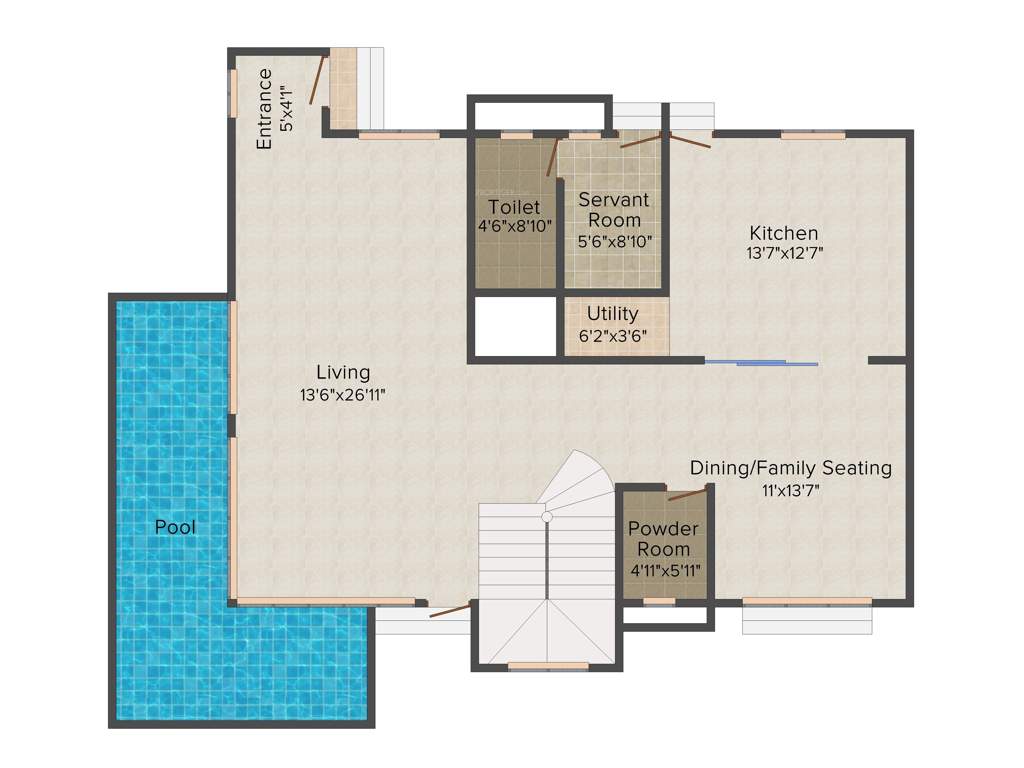 Palacio Hacienda Homes (4BHK+4T (5,436 sq ft) 5436 sq ft)