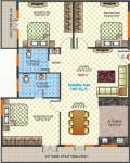 SVR Icon Heights (3BHK+2T (1,491 sq ft) 1491 sq ft)