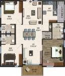 Vajra Jasmine County (3BHK+3T (1,890 sq ft) + Pooja Room 1890 sq ft)