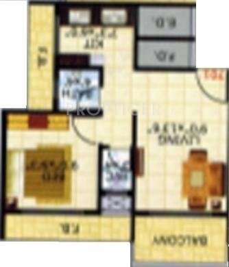 Jai Shivam Avenue (1BHK+1T (620 sq ft) 620 sq ft)