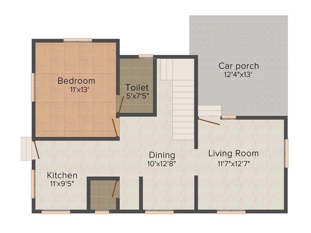 Anvita Grand View Villas (3BHK+4T (1,636 sq ft) 1636 sq ft)