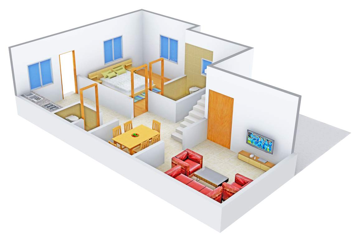 Anvita Grand View Villas (3BHK+4T (1,636 sq ft) 1636 sq ft)