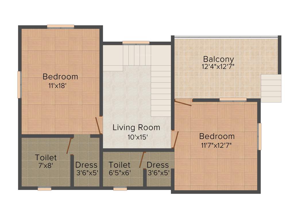 Anvita Grand View Villas (3BHK+4T (1,847 sq ft) 1847 sq ft)