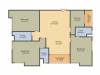 Multicon Loudon Star (3BHK+3T (2,932 sq ft) + Servant Room 2932 sq ft)