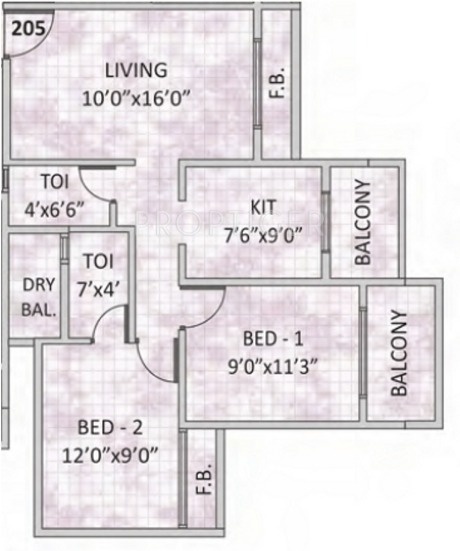 Platinum Aura (2BHK+2T (1,060 sq ft) 1060 sq ft) Platinum Aura (2BHK+2T (1,060 sq ft) 1060 sq ft)
