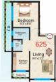 Sapphire Springs (1BHK+1T (625 sq ft) 625 sq ft) Sapphire Springs (1BHK+1T (625 sq ft) 625 sq ft)