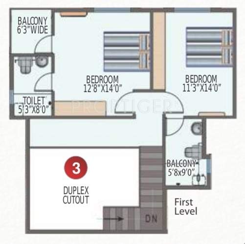 Sai Chethana (3BHK+2T (2,021 sq ft) 2021 sq ft)