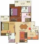 Galaxy North Avenue II (2BHK+2T (1,175 sq ft) 1175 sq ft)