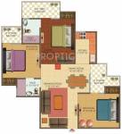 Galaxy North Avenue II (3BHK+2T (1,250 sq ft) 1250 sq ft)