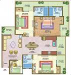Nandini Metro Suites (3BHK+3T (1,787 sq ft) + Study Room 1787 sq ft) Nandini Metro Suites (3BHK+3T (1,787 sq ft) + Study Room 1787 sq ft)