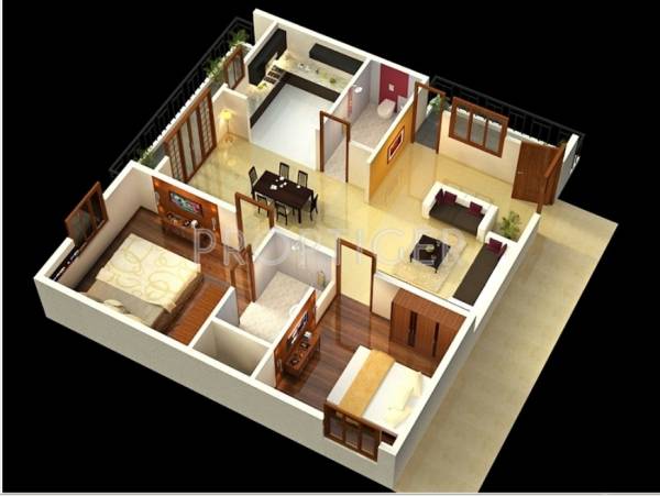 Sumukha Marvel (2BHK+2T (1,200 sq ft) 1200 sq ft)