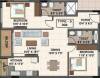 Sipani Classe (2BHK+2T (1,085 sq ft) 1085 sq ft)