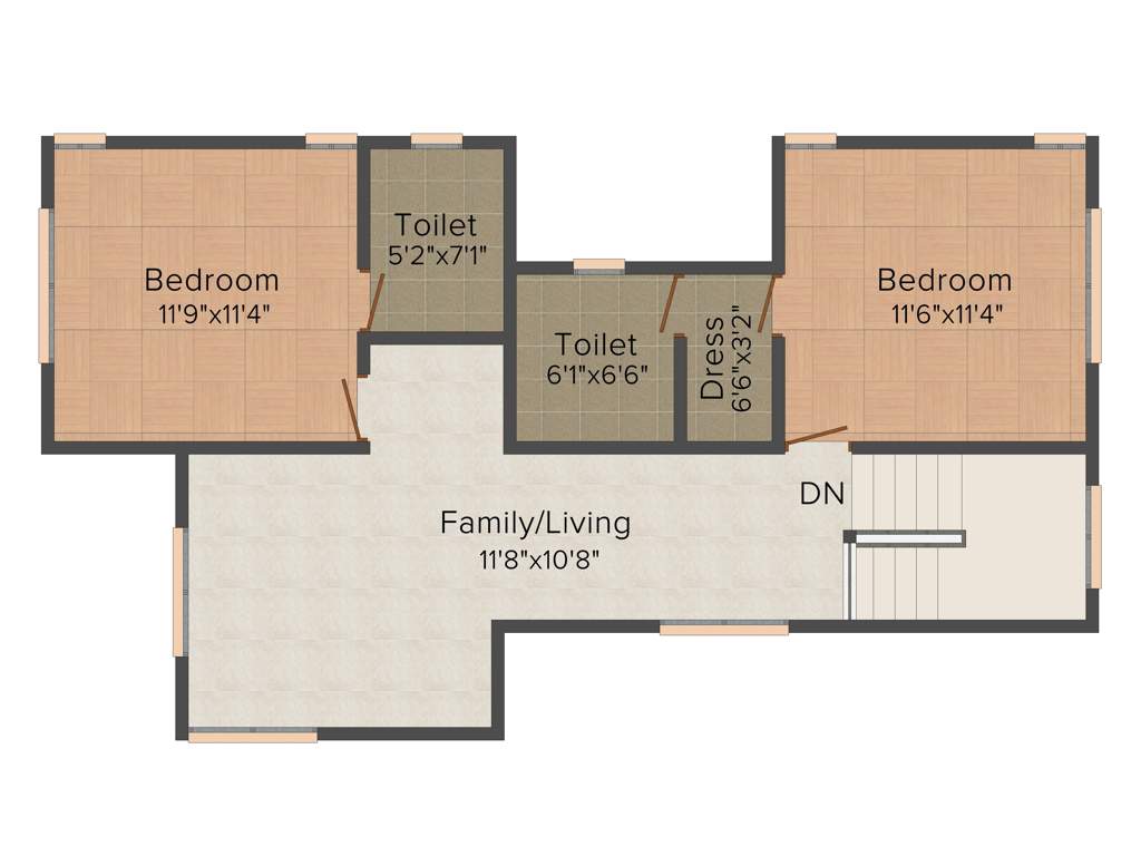 Apollo Seasons (4BHK+4T (2,524 sq ft) 2524 sq ft)