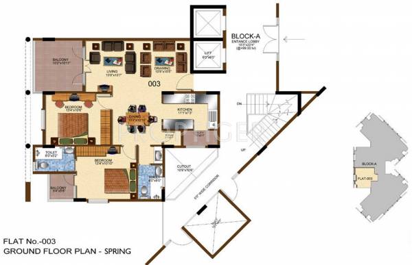Windsor Four Seasons (2BHK+2T (1,304 sq ft) 1304 sq ft) Windsor Four Seasons (2BHK+2T (1,304 sq ft) 1304 sq ft)