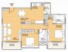 Indira Iris (2BHK+2T (1,367 sq ft) 1367 sq ft)