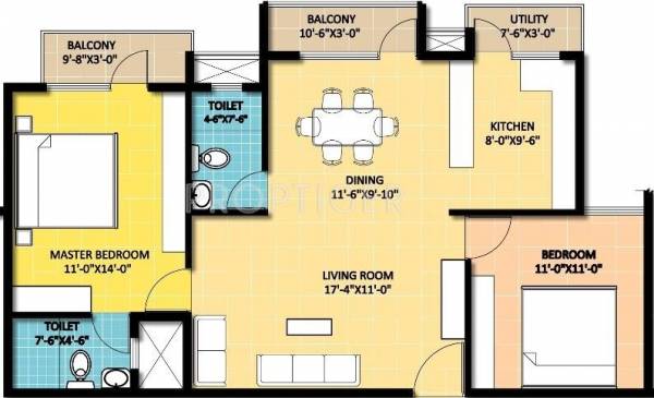 Maxworth Sannidhi (2BHK+2T (975 sq ft) 975 sq ft) Maxworth Sannidhi (2BHK+2T (975 sq ft) 975 sq ft)