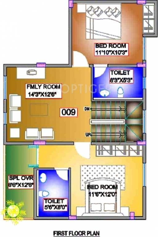 C3 Madagascar (3BHK+4T (1,955 sq ft) 1955 sq ft)