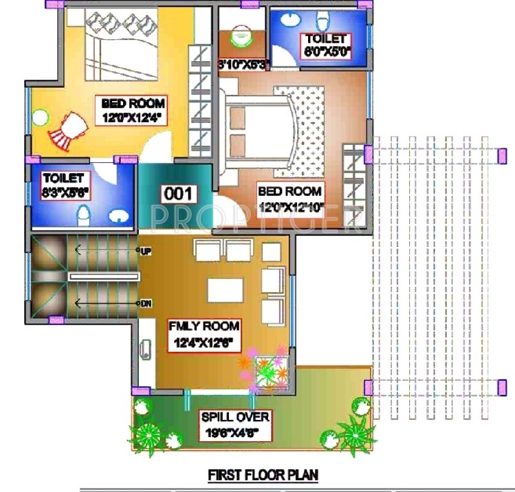 C3 Madagascar (3BHK+4T (2,255 sq ft) 2255 sq ft)