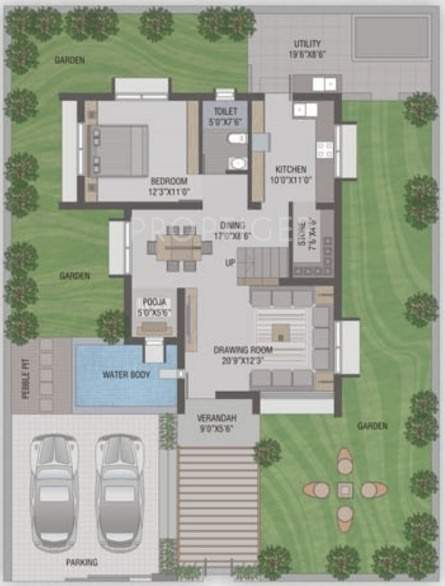 India Greenland the Eco Village (4BHK+3T (4,320 sq ft) + Pooja Room 4320 sq ft)