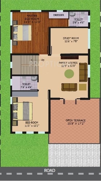 SkyLite Sarendipity (3BHK+3T (1,782 sq ft)   Study Room 1782 sq ft)