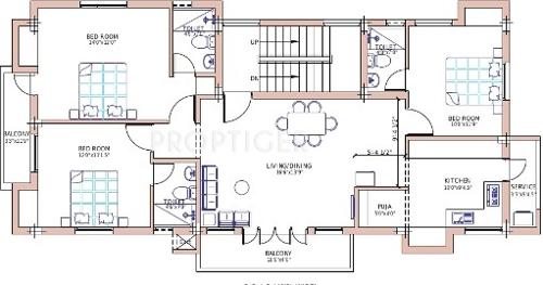 Viswams Viswams (3BHK+3T (1,712 sq ft) + Pooja Room 1712 sq ft)