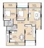Klassik Benchmark (2BHK+2T (1,634 sq ft)   Study Room 1634 sq ft)