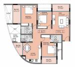 Klassik Benchmark (3BHK+3T (1,765 sq ft) 1765 sq ft)