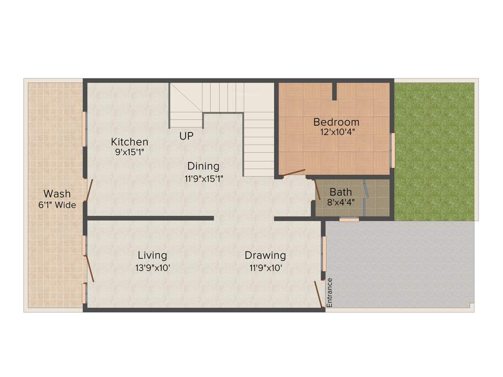 Rooshna Majestic Villas (4BHK+5T (2,472 sq ft) Study Room 2472 sq ft)