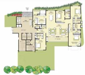 Embassy Oasis (4BHK+4T (3,985 sq ft)   Servant Room 3985 sq ft)