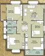 SP Shyams Yes Gee Yes (3BHK+2T (1,371 sq ft) 1371 sq ft)