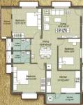 SP Shyams Yes Gee Yes (3BHK+2T (1,371 sq ft) 1371 sq ft)