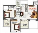 Jagtap 10 Elite (2BHK+2T (896 sq ft) 896 sq ft)